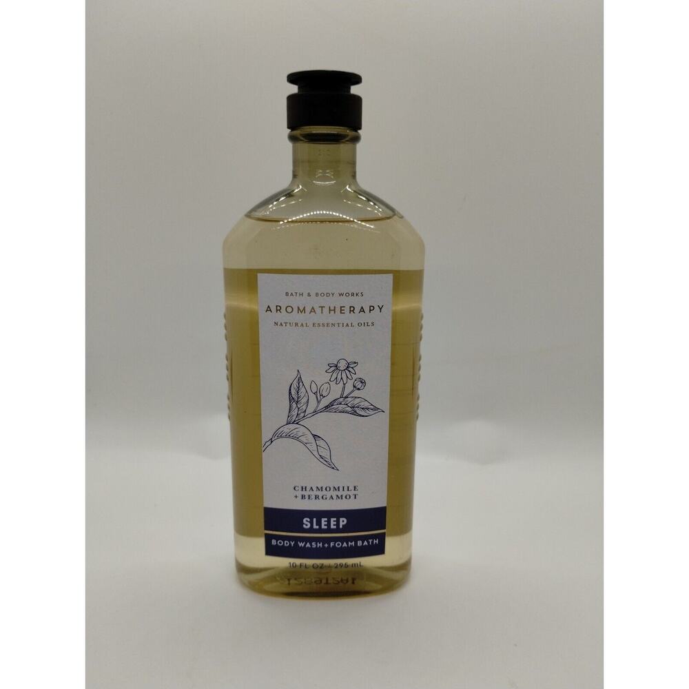 Bath & Body Works Aromatherapy Sleep Chamomile Bergamot Body Wash 10 FL OZ